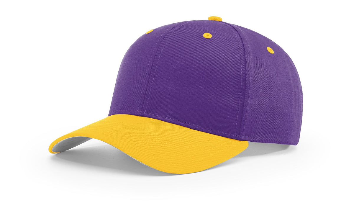 Purple/Gold Pro Twill Snapback