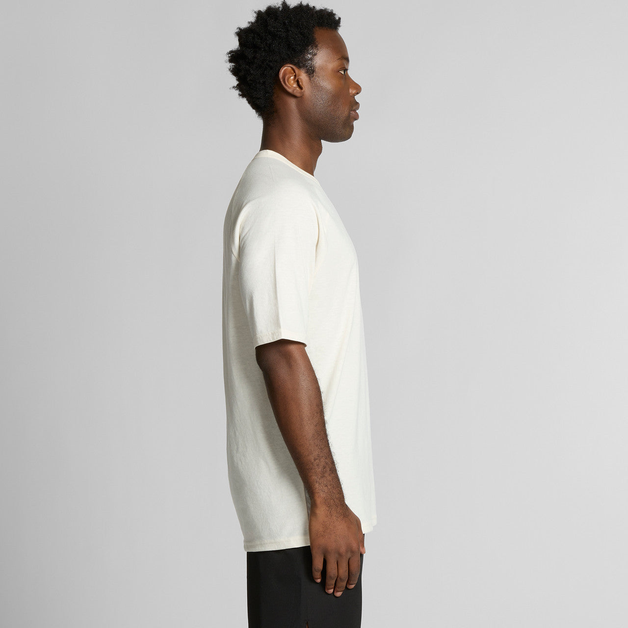 Left View of  Staple Active Blend Tee | 5610  grouped