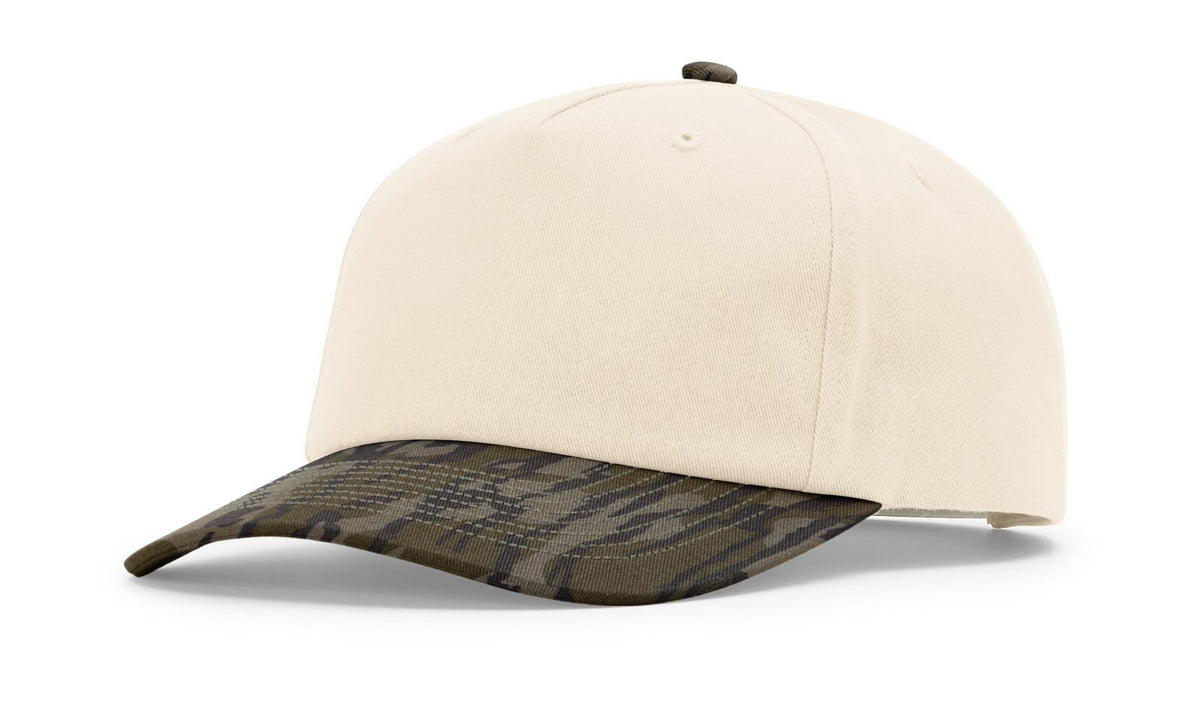 Cream/Mossy Oak Bottomland 5 Panel Gramps