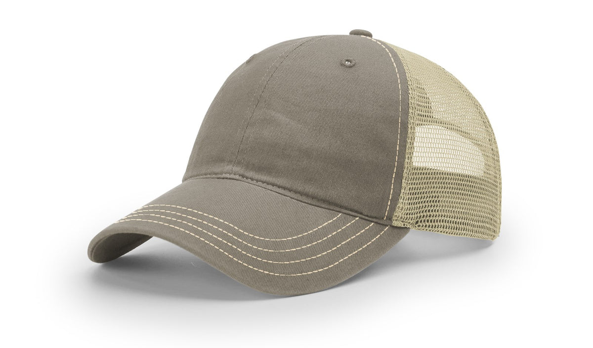 Driftwood/Khaki Garment Washed Trucker