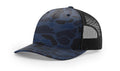 Admiral Duck Camo/Black Printed Five Panel Trucker