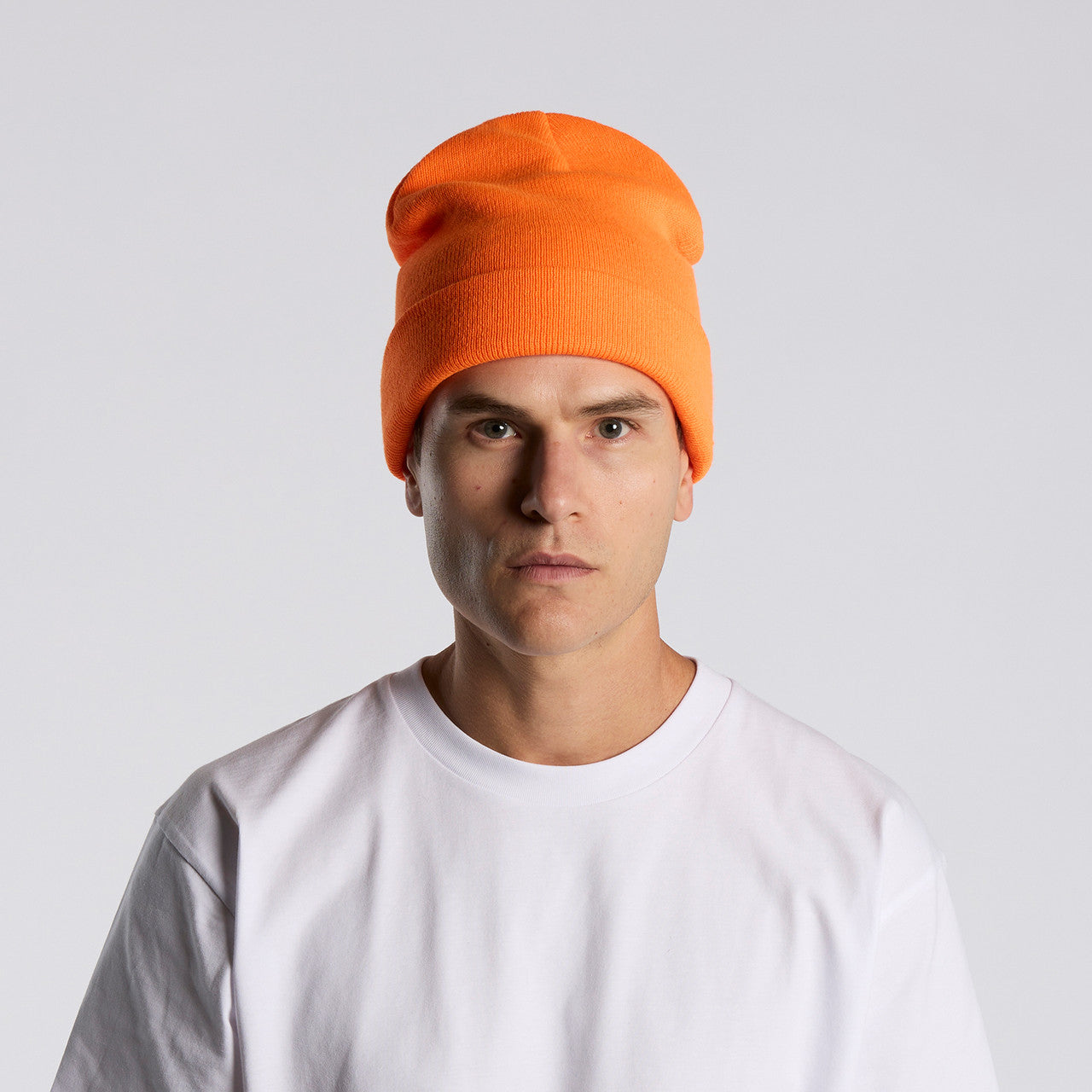 Right View of  Cuff Safety Beanie | 1107F  grouped