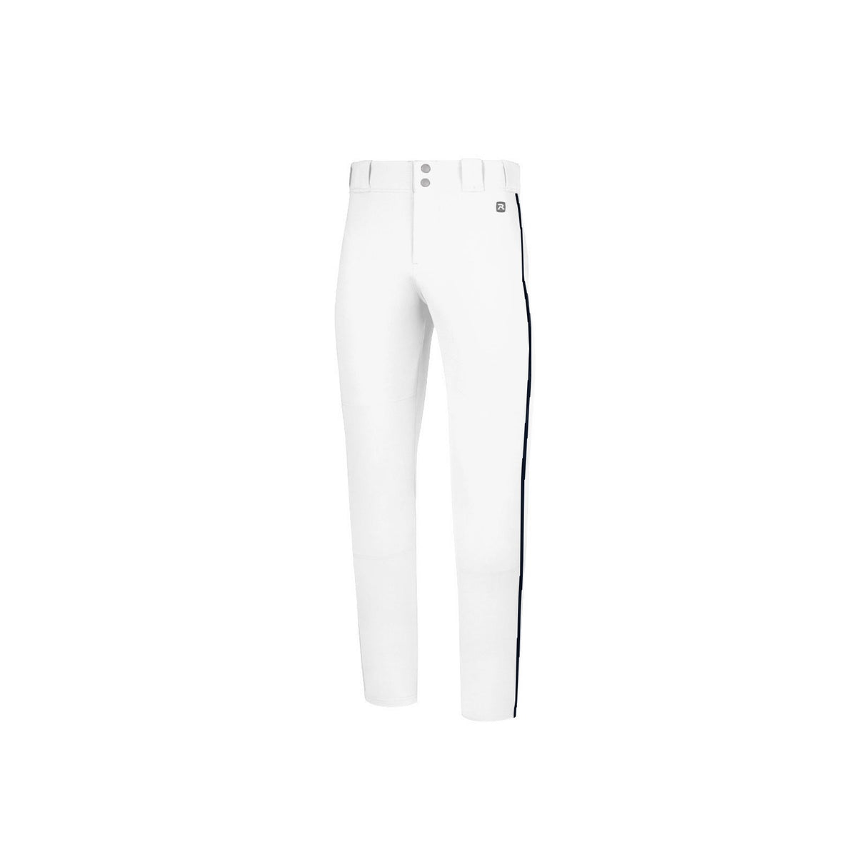 White/Navy Stock PTS Baseball Piped Tailored Pant