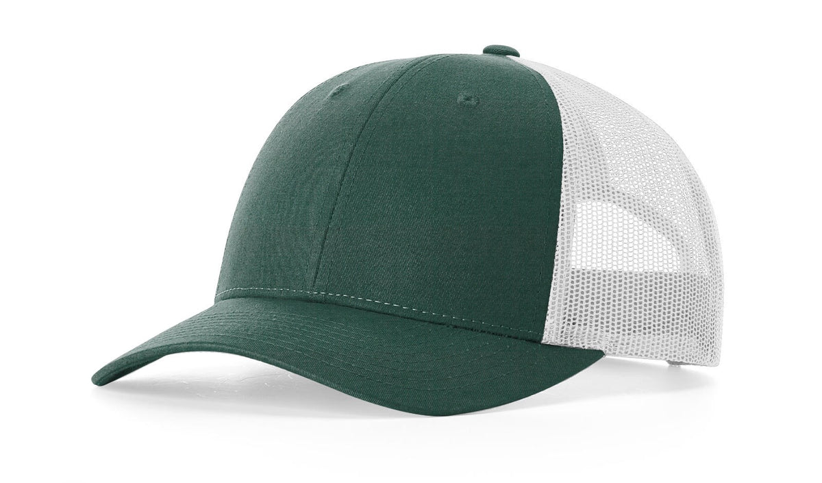 Dark Green Heather/Light Grey Low Pro Trucker
