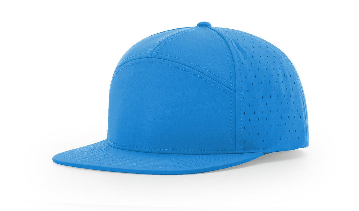 Pool Blue Cannon 7 Panel Performance Cap