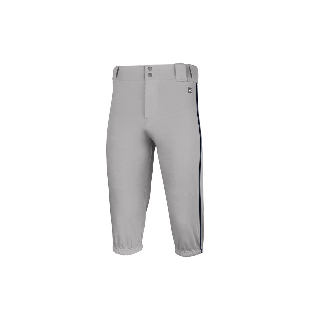 Grey/Navy Stock PTS Baseball Piped Knicker Pant