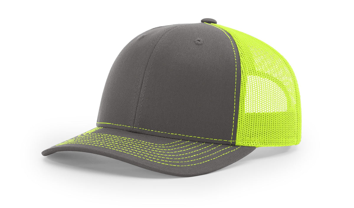 Charcoal/Neon Yellow Trucker