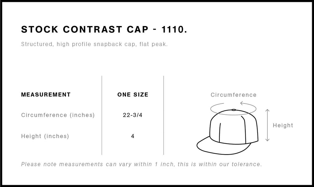 Stock Contrast Trucker | 1110  grouped