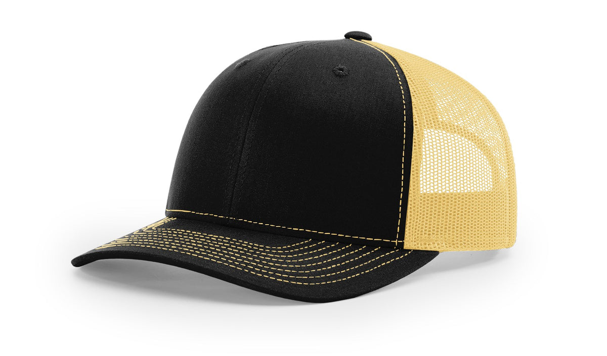 Black/Vegas Gold Trucker