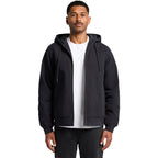 Front View of  Canvas Bomber Hood Jacket | 5532  grouped