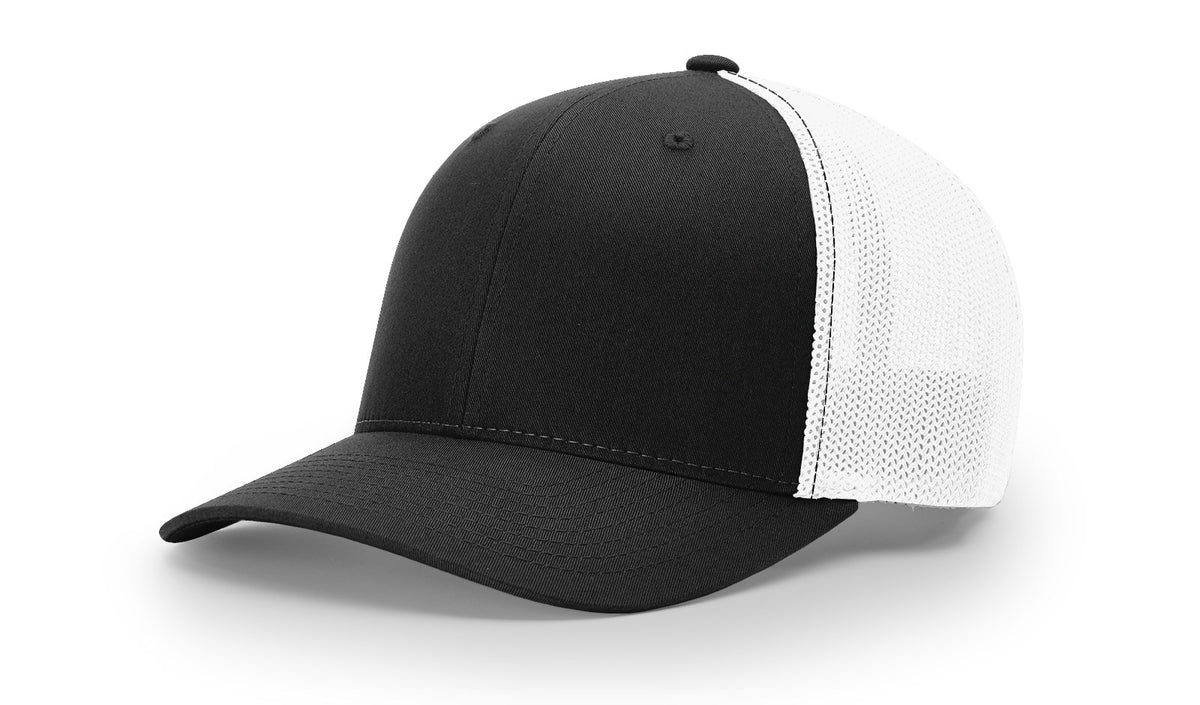 Black/White R-Flex Trucker