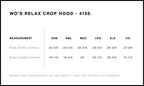 Wo's Relax Crop Hood | 4168  grouped