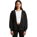 Front View of  Wo's Relax Zip Hood | 4162  grouped
