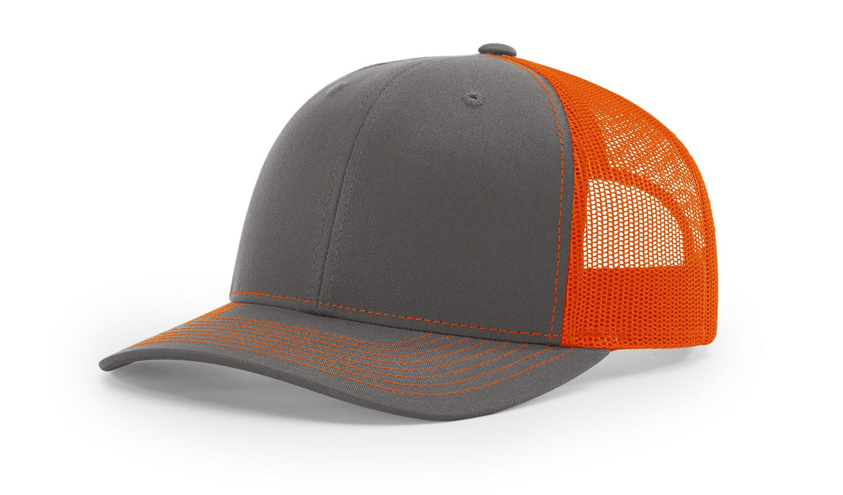 Charcoal/Orange Trucker