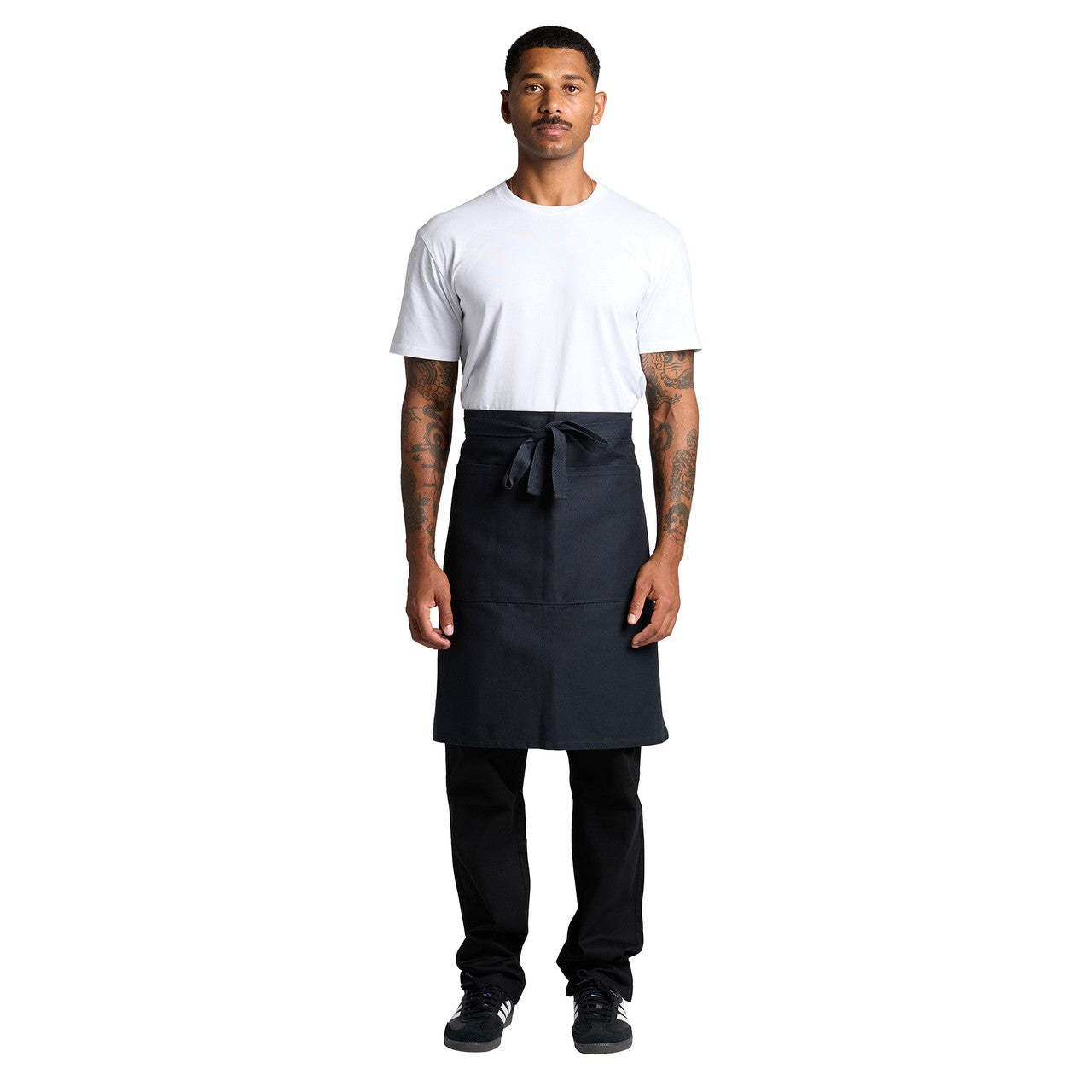 Front View of  Carrie Half Apron | 1083  grouped