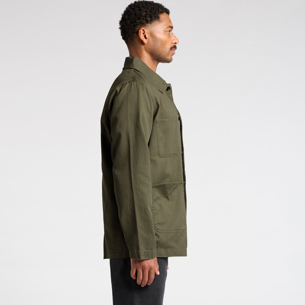 Left View of  Chore Jacket | 5522  grouped