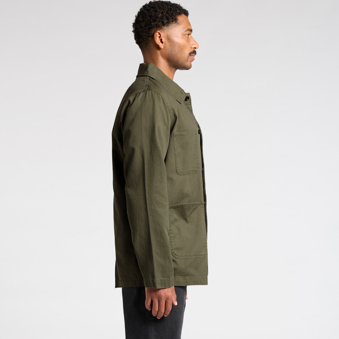 Left View of  Chore Jacket | 5522  grouped