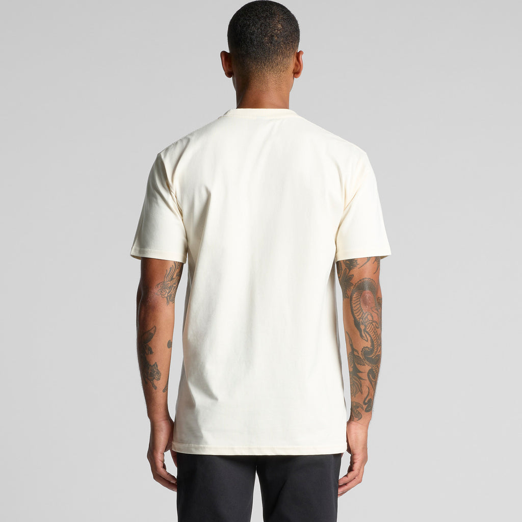 Rear View of  Classic Pocket Tee | 5027  grouped