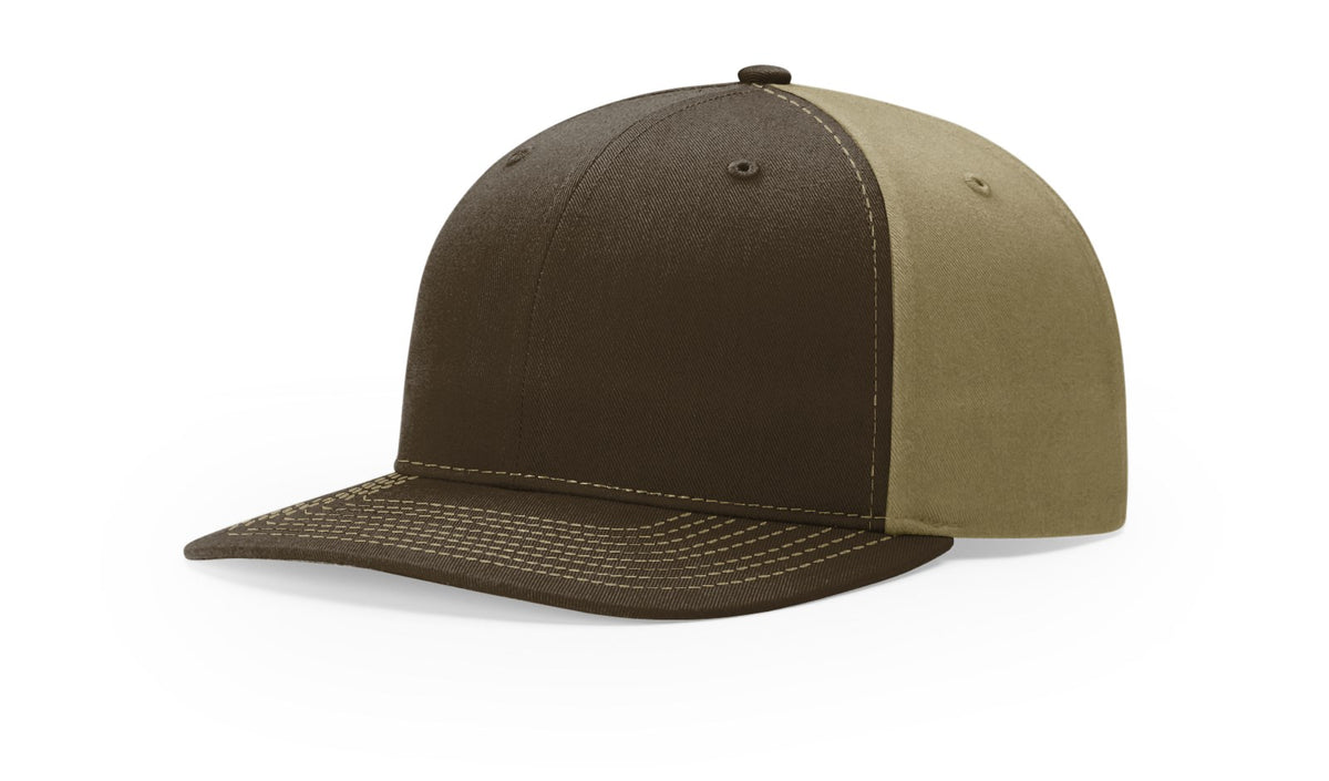 Brown/Khaki Twill Cap