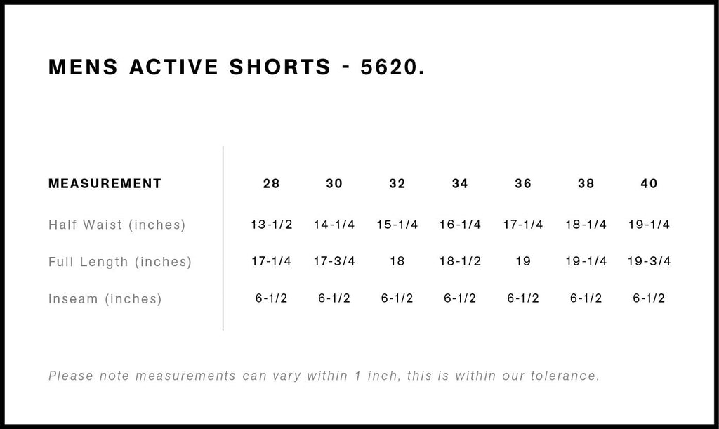 Active Shorts 18" | 5620  grouped