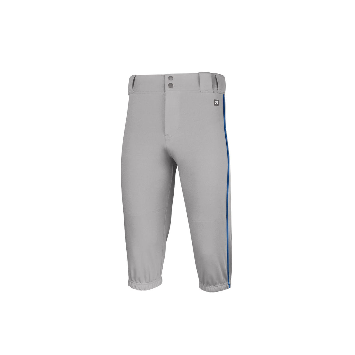 Grey/Royal Stock PTS Baseball Piped Knicker Pant