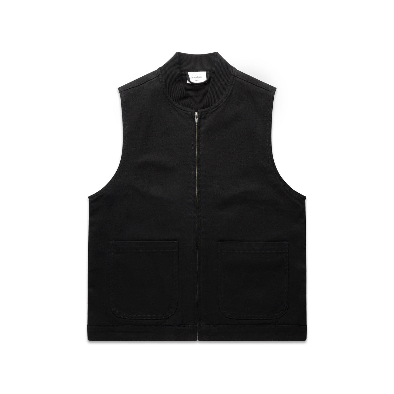 BLACK Wo's Canvas Heavy Vest | 4528