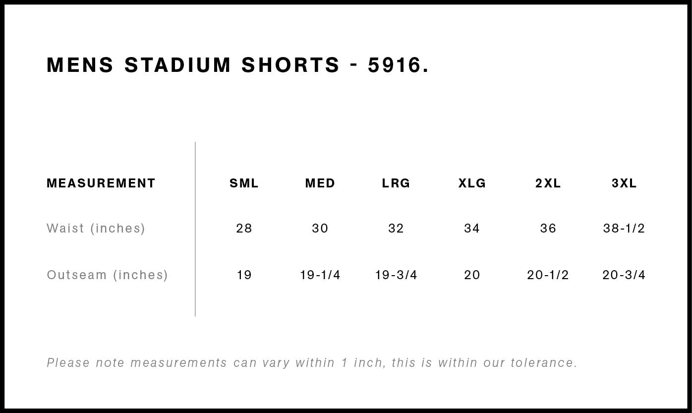 Stadium Shorts 20" | 5916  grouped