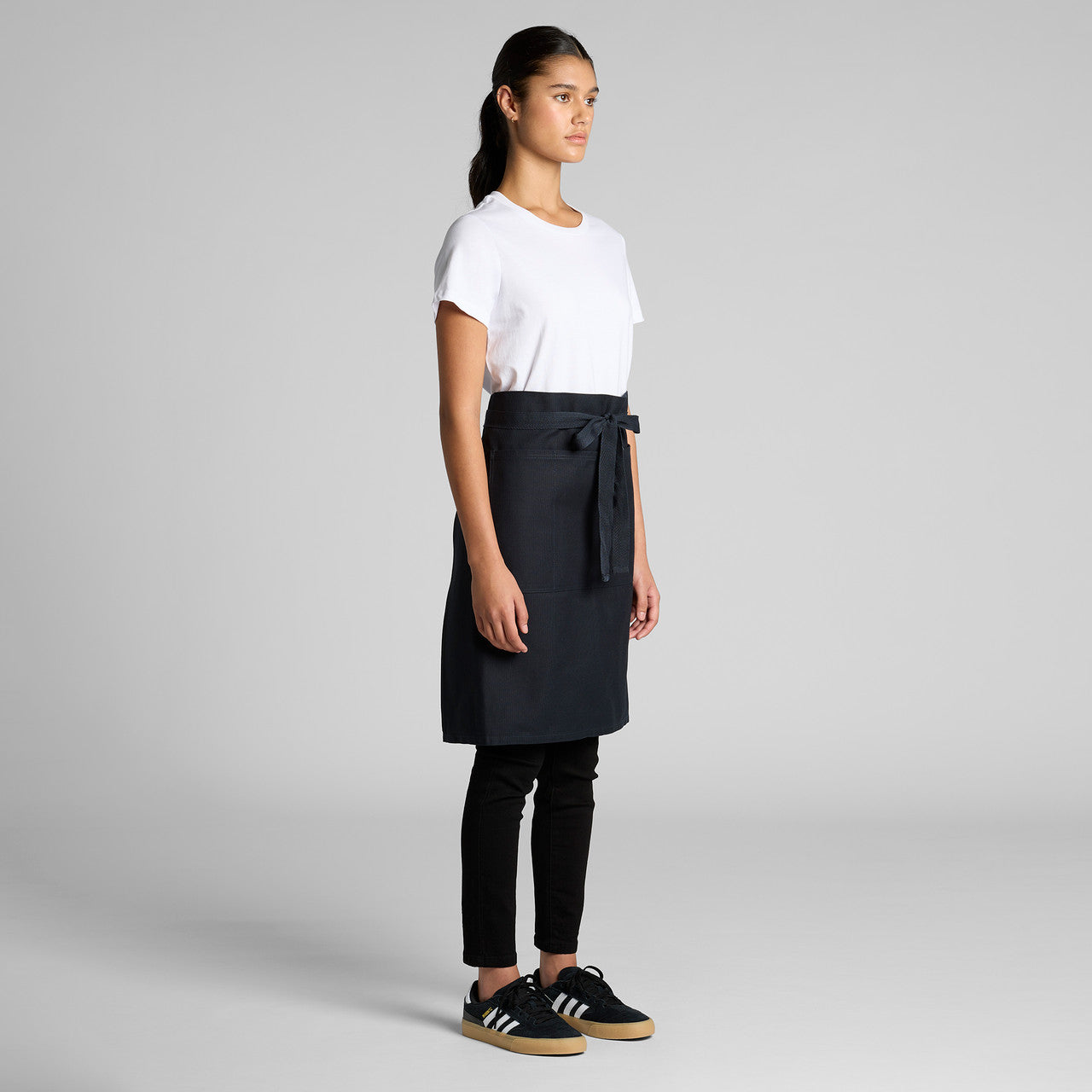 Right View of  Carrie Half Apron | 1083  grouped