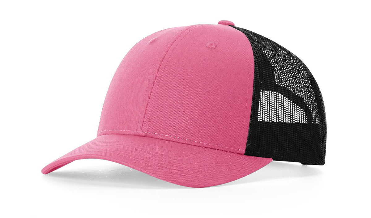 Hot Pink/Black Low Pro Trucker