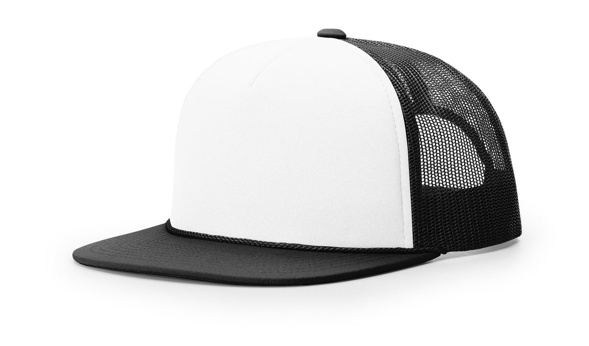 White/Black Foamie Trucker