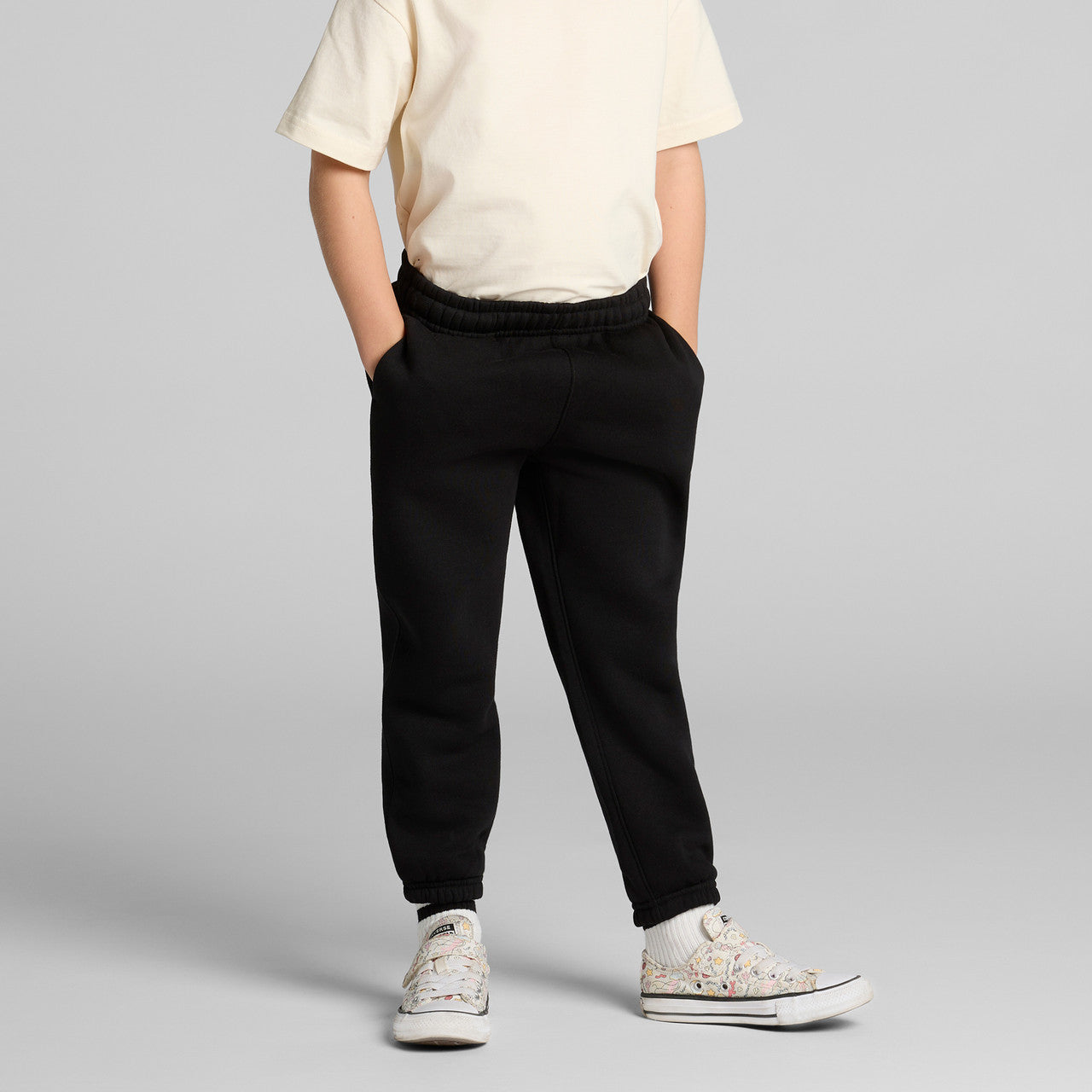 Rear View of  Youth Relax Track Pants | 3041  grouped