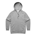 GREY MARLE Wo's Official Zip Hood | 4103