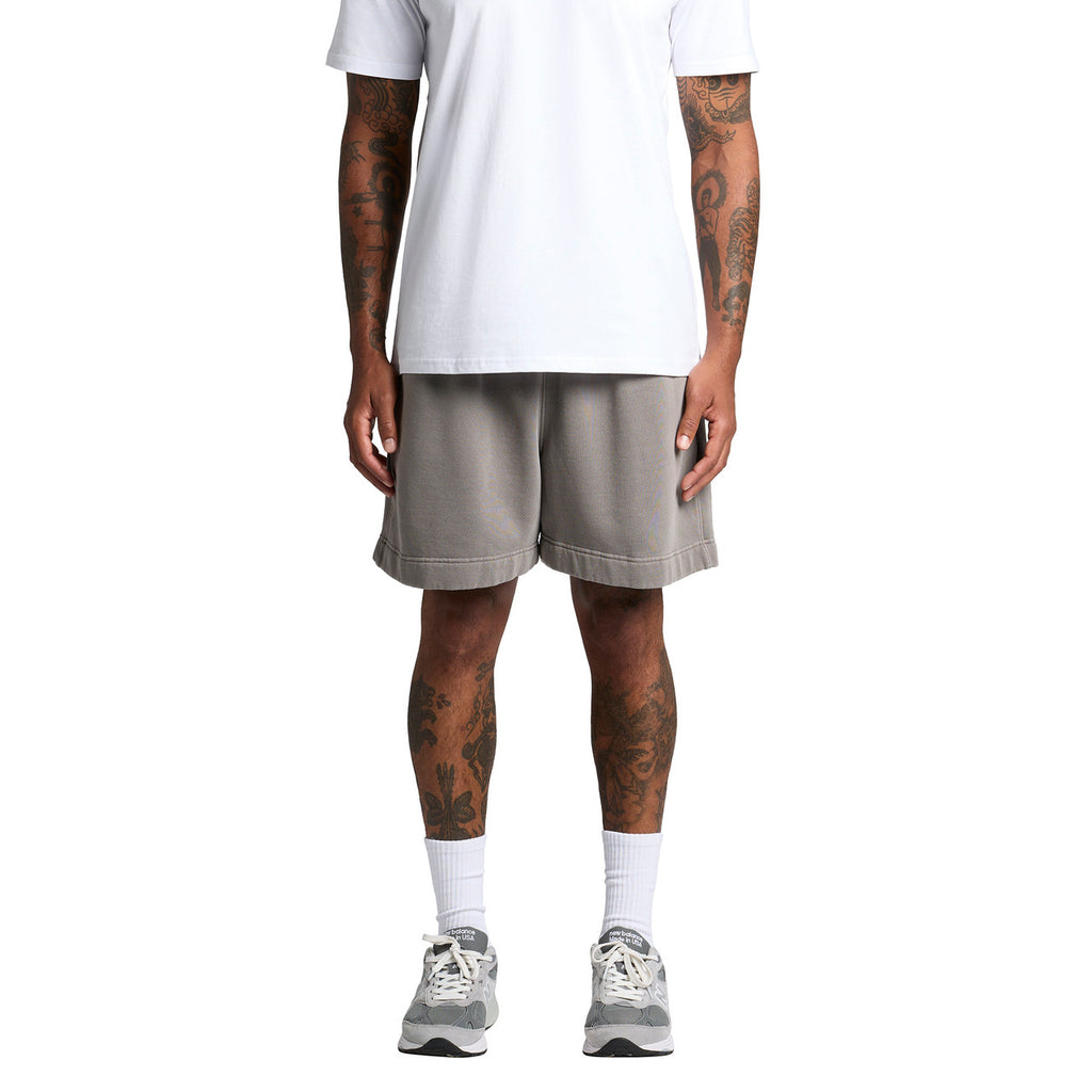 Front View of  Relax Faded Track Shorts 18" | 5939  grouped