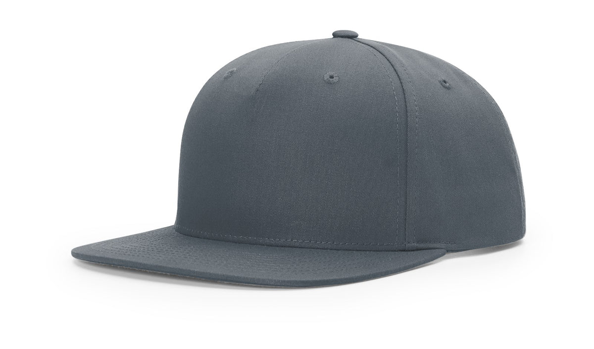 Flint Grey Pinch Front Structured Snapback