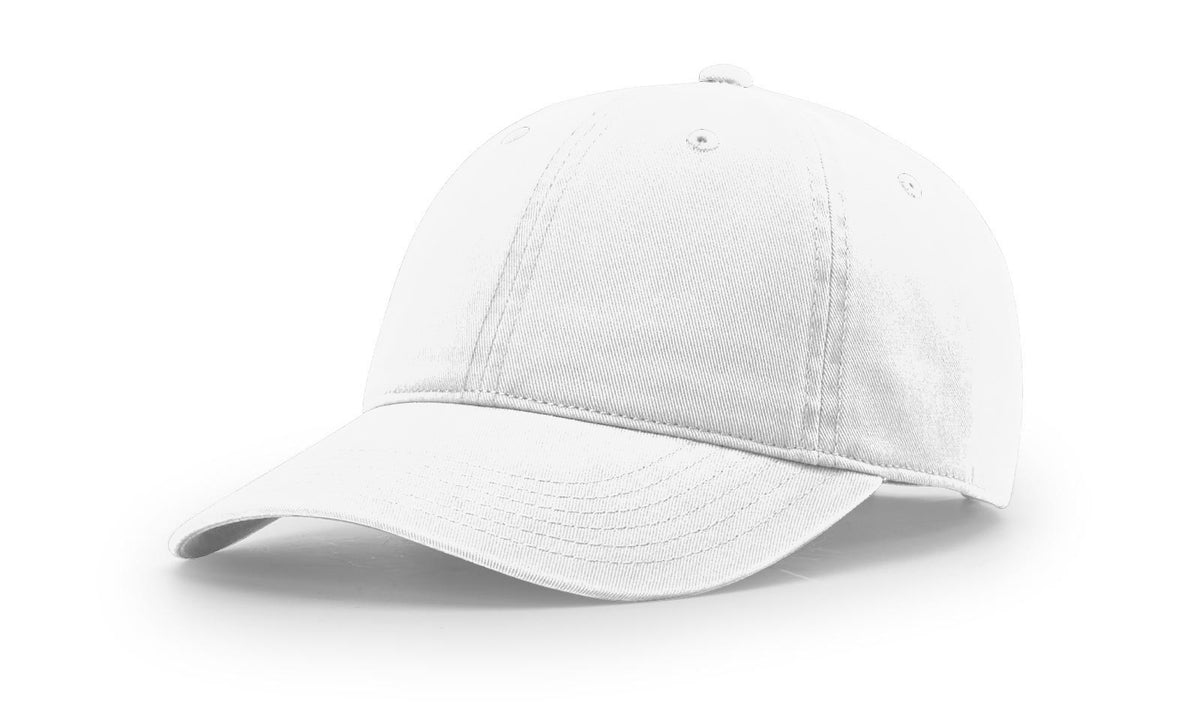 White GARMENT WASHED BRUSHED TWILL