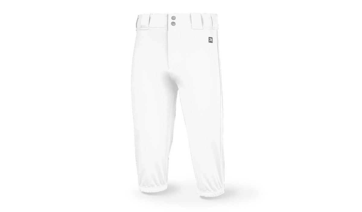 White Stock PTS Baseball Knicker Pant