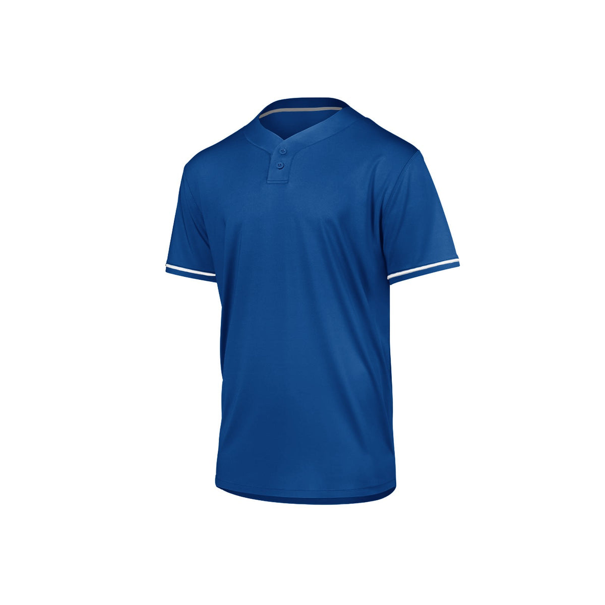 Royal/White Youth Stock Select Baseball 2-Button Jersey