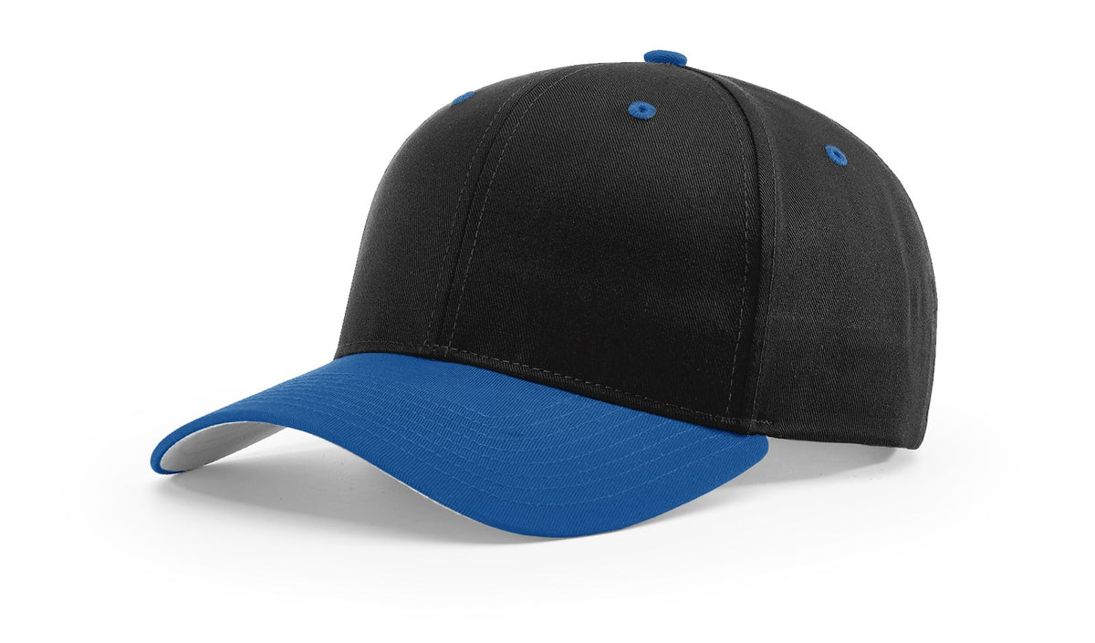 Black/Royal Pro Twill Snapback