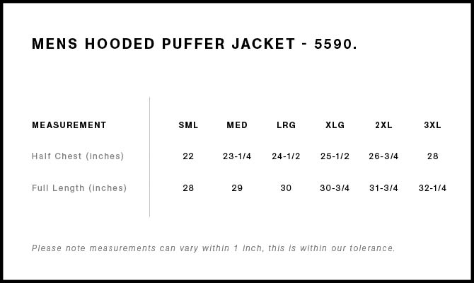 Hooded Puffer Jacket | 5590  grouped