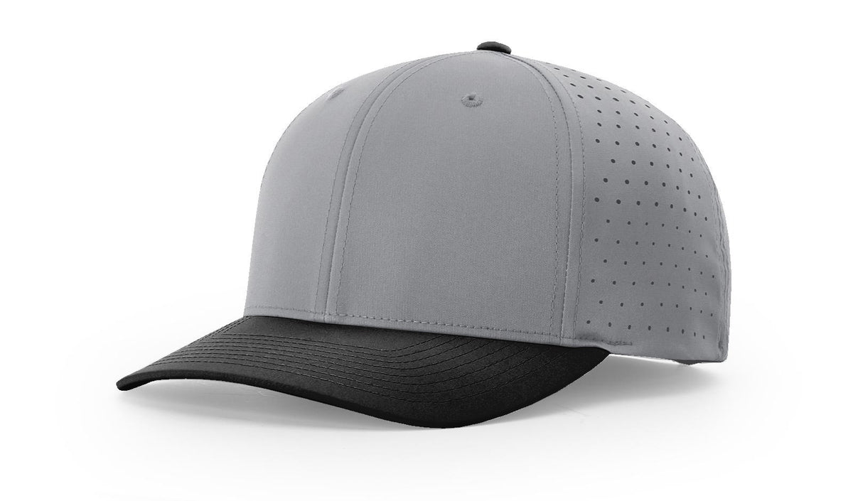 Grey/Black Laser Perf R-Flex Snapback