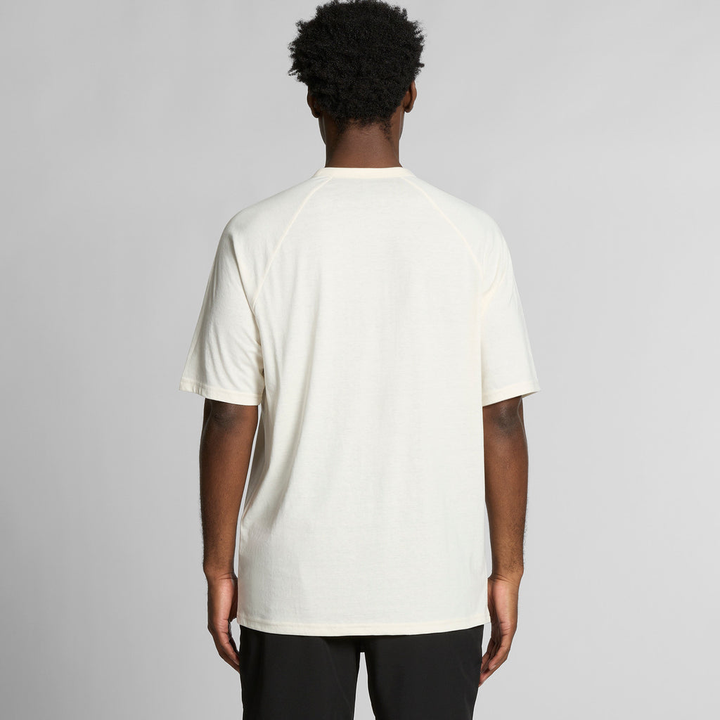 Rear View of  Staple Active Blend Tee | 5610  grouped