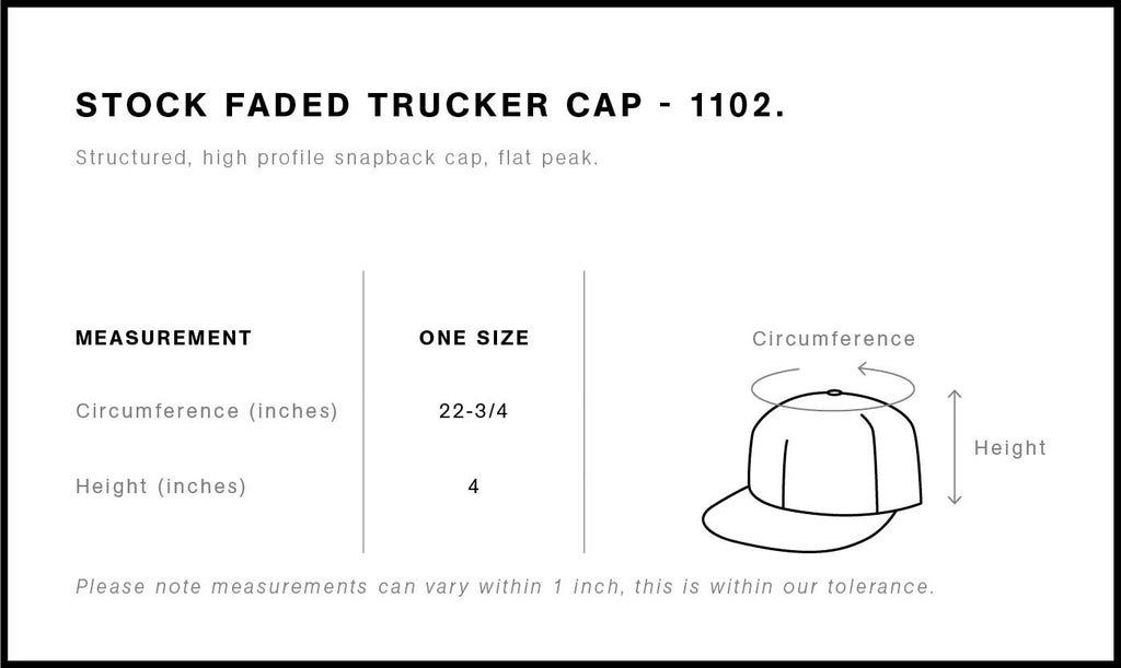 Stock Faded Trucker | 1102  grouped