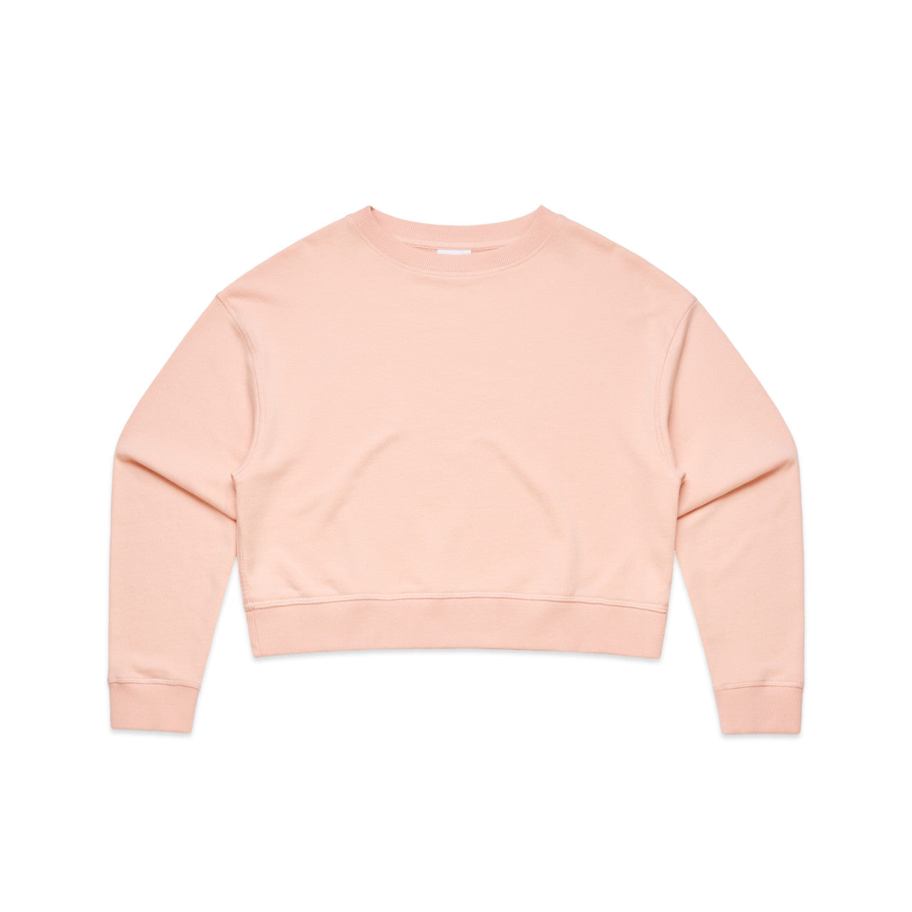 PALE PINK Wo's Crop Crew | 4123