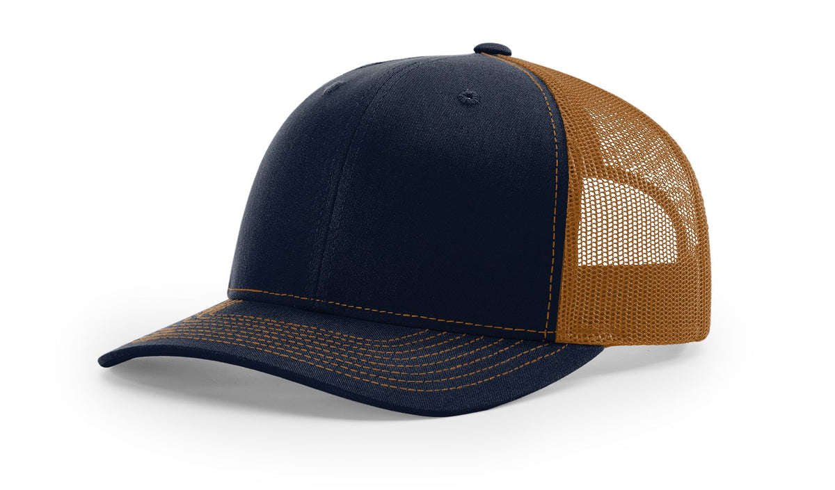 Navy/Caramel Trucker