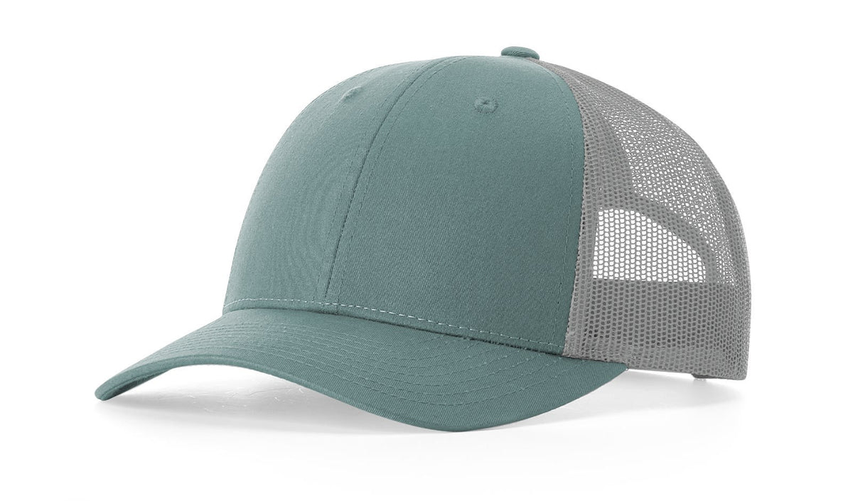 Smoke Blue/Aluminum Low Pro Trucker