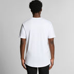 Rear View of  Staple Curve Tee | 5076  grouped