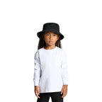 Front View of  Kids Classic L/S Tee | 3062  grouped