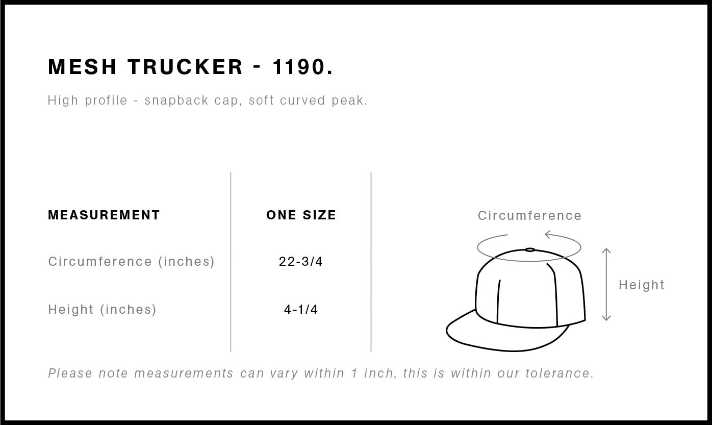 Mesh Trucker Cap | 1190  grouped