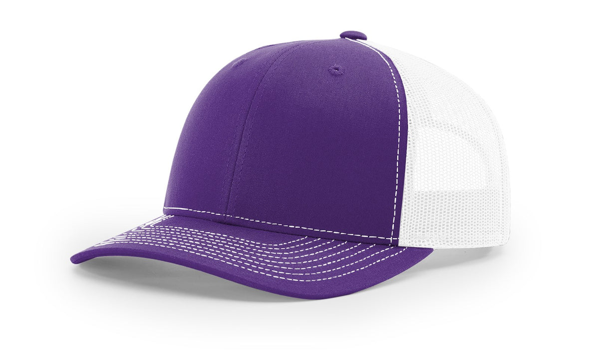 Purple/White Trucker
