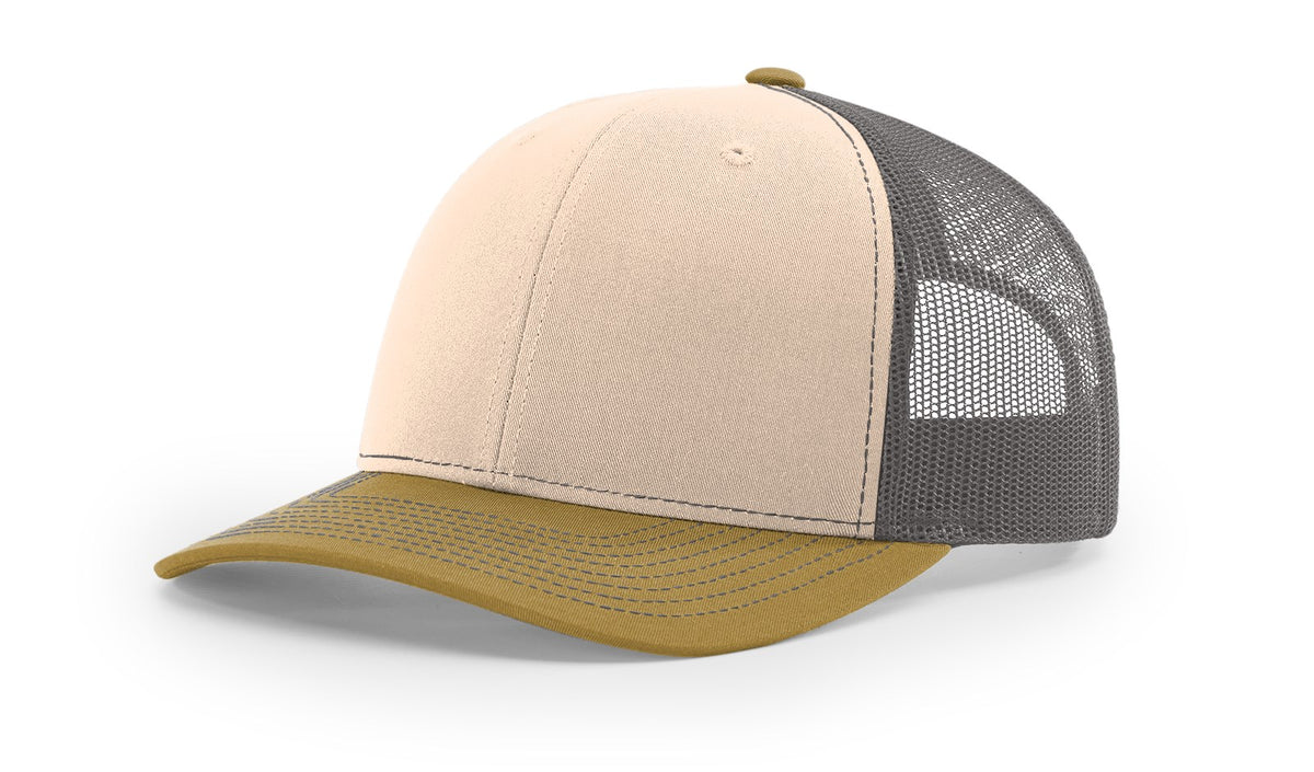 Mink Beige/Charcoal/Amber Gold Trucker